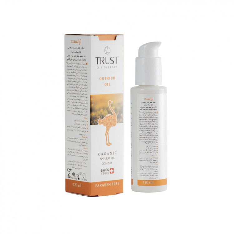 قیمت و خرید روغن شترمرغ تراست برای پوست بدن و دست