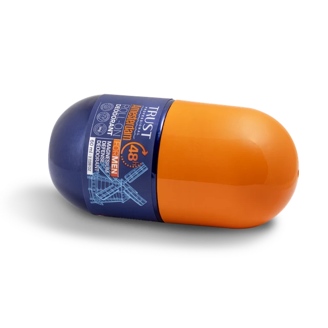 ضد تعریق مردانه بدون آلومینیوم Trust | محافظت کامل روزانه بدون ترکیبات شیمیایی مضر و بدون رد