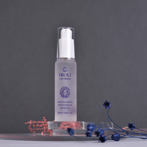 سرم کراتین و آرگان تراست؛ محافظ مو در برابر حرارت و جلوگیری از موخوره