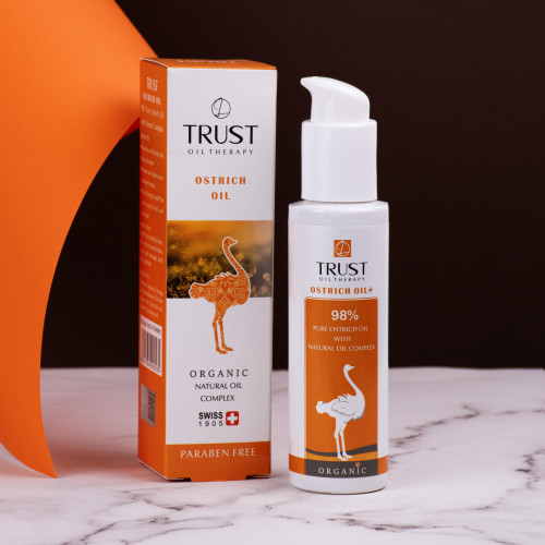 روغن شترمرغ تراست بدون بو | ترمیم ترک، خشکی و زبری پوست