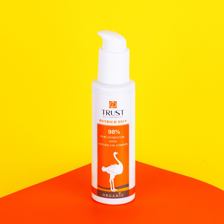 روغن شترمرغ اصل تراست – مخصوص دست و بدن، بدون بوی اضافه