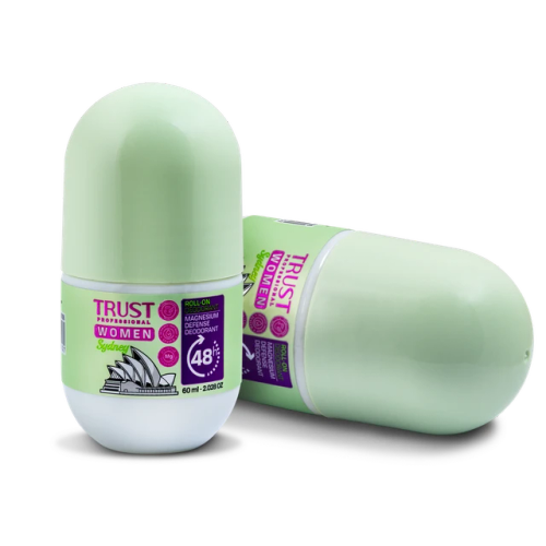 بهترین لوسیون ضد تعریق Trust | بدون رد سفید و زردی روی پارچه | ایمن برای لباسهای تیره و روشن