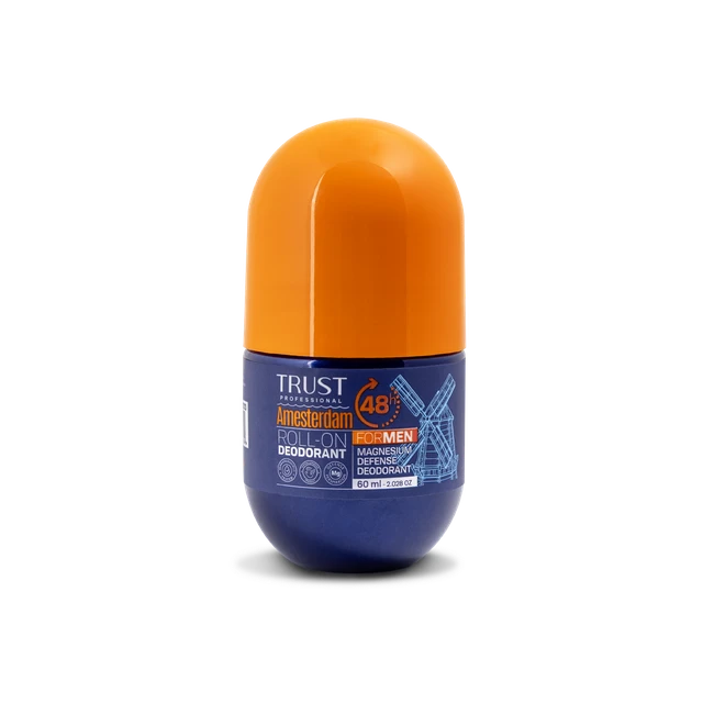 لوسیون مردانه Trust برای پوست حساس | Aluminum-Free و ضد لک | تنفس طبیعی پوست با کنترل تعریق