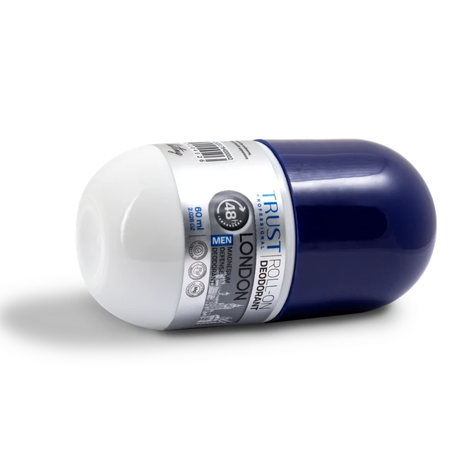 ضد تعریق مردانه بدون آلومینیوم Trust | محافظت کامل روزانه بدون ترکیبات شیمیایی مضر و بدون رد