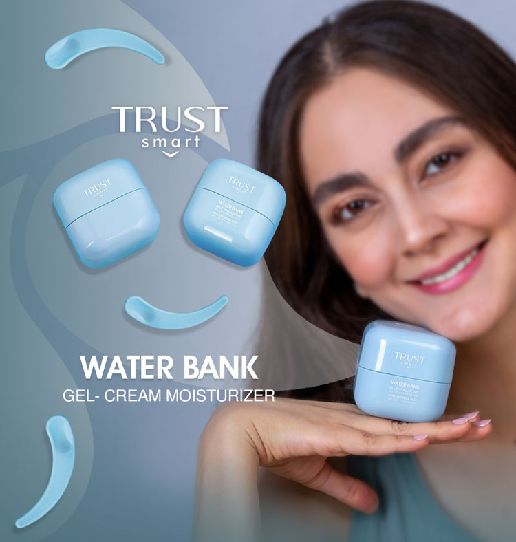 بهترین ژل کرم آبرسان برای انواع پوست | بافت سبک و جذب سریع واتر بانک