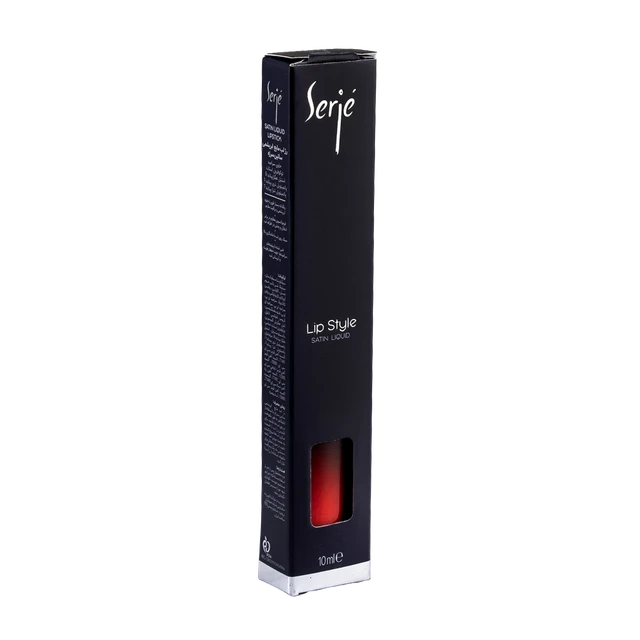 رژ لب مایع ابریشمی ساتین سرژه کد 202 (Coral) 10 میل